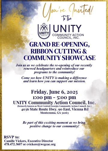 Unity Ribbon Upcoming Ribbon Cutting and Grand Re-Opening! (Click here to Read More ...